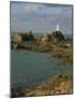 Corbieres Lighthouse, Jersey, Channel Islands, UK, Europe-Jean Brooks-Mounted Photographic Print