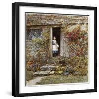 Corcorus Japonica-Helen Allingham-Framed Giclee Print