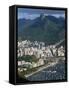 Corcovado Mountain and the Botafogo District of Rio De Janeiro from Sugarloaf Mountain, Brazil-Waltham Tony-Framed Stretched Canvas