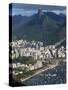 Corcovado Mountain and the Botafogo District of Rio De Janeiro from Sugarloaf Mountain, Brazil-Waltham Tony-Stretched Canvas