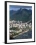 Corcovado Mountain and the Botafogo District of Rio De Janeiro from Sugarloaf Mountain, Brazil-Waltham Tony-Framed Photographic Print