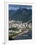 Corcovado Mountain and the Botafogo District of Rio De Janeiro from Sugarloaf Mountain, Brazil-Waltham Tony-Framed Photographic Print