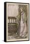 Cordelia in King Lear-Arthur Rackham-Framed Stretched Canvas