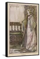 Cordelia in King Lear-Arthur Rackham-Framed Stretched Canvas