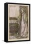 Cordelia in King Lear-Arthur Rackham-Framed Stretched Canvas