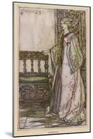 Cordelia in King Lear-Arthur Rackham-Mounted Art Print