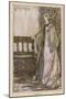 Cordelia in King Lear-Arthur Rackham-Mounted Art Print