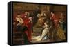 Cordelia in the Court of King Lear, 1873-Sir John Gilbert-Framed Stretched Canvas