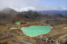 Volcanic Lakes, New Zealand-Cordelia Molloy-Framed Photographic Print