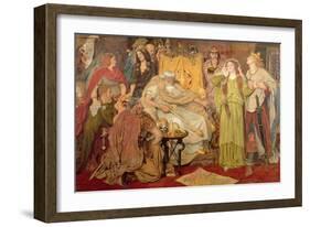 Cordelia's Portion, 1866-72-Ford Madox Brown-Framed Giclee Print