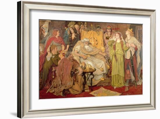 Cordelia's Portion, 1866-72-Ford Madox Brown-Framed Giclee Print