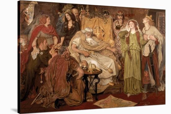 Cordelia's Portion, 1866-Ford Madox Brown-Stretched Canvas