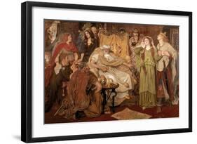 Cordelia's Portion, 1866-Ford Madox Brown-Framed Giclee Print