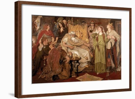 Cordelia's Portion, 1866-Ford Madox Brown-Framed Giclee Print