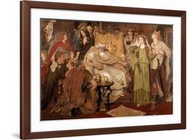 Cordelia's Portion, 1866-Ford Madox Brown-Framed Giclee Print