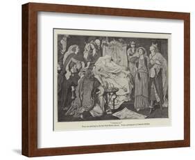 Cordelia-Ford Madox Brown-Framed Giclee Print