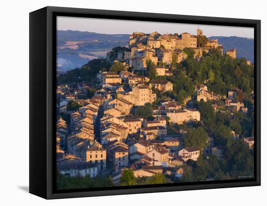Cordes-Sur-Ciel, Tarn, Midi-Pyrenees, France-Peter Adams-Framed Stretched Canvas
