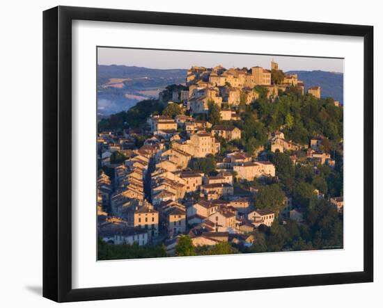 Cordes-Sur-Ciel, Tarn, Midi-Pyrenees, France-Peter Adams-Framed Photographic Print