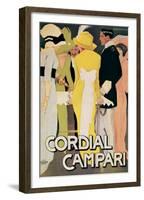 Cordial Campari-Marcello Dudovich-Framed Premium Giclee Print