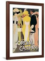 Cordial Campari-Marcello Dudovich-Framed Premium Giclee Print