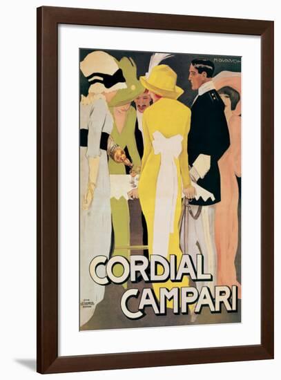 Cordial Campari-Marcello Dudovich-Framed Premium Giclee Print