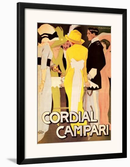 Cordial Campari-Marcello Dudovich-Framed Art Print