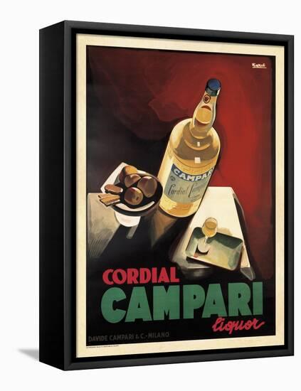 Cordial Campari-null-Framed Stretched Canvas