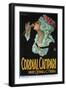 Cordial Campari-Achille Lucien Mauzan-Framed Art Print