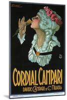 Cordial Campari-Achille Lucien Mauzan-Mounted Art Print