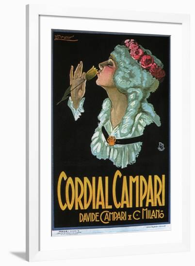 Cordial Campari-Achille Lucien Mauzan-Framed Art Print