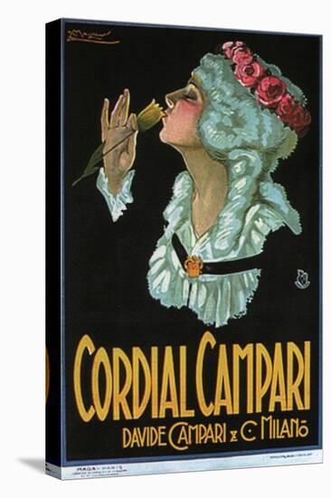 Cordial Campari-Achille Lucien Mauzan-Stretched Canvas