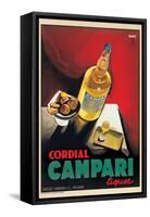 Cordial Campari-Marcello Nizzoli-Framed Stretched Canvas