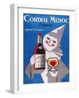 Cordial Medoc Blue Clown-null-Framed Giclee Print