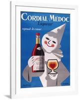 Cordial Medoc Blue Clown-null-Framed Giclee Print