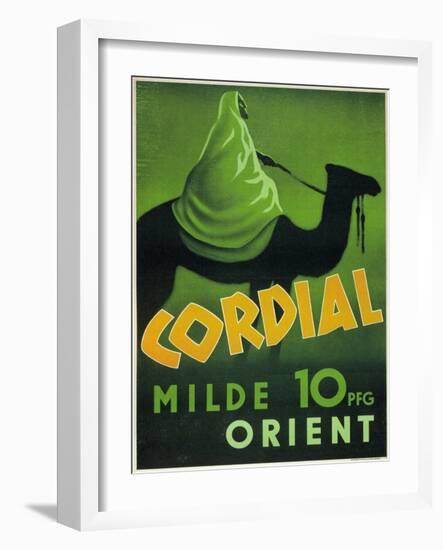 Cordial Milde Orient-null-Framed Art Print