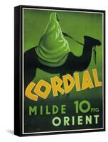 Cordial Milde Orient-null-Framed Stretched Canvas