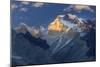 Cordillera Del Paine. Granite Monoliths. Torres Del Paine NP. Chile-Tom Norring-Mounted Photographic Print