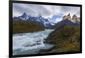 Cordillera Del Paine. Granite Monoliths. Torres Del Paine NP. Chile-Tom Norring-Framed Photographic Print