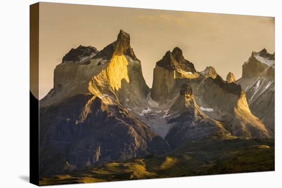 Cordillera Del Paine. Granite Monoliths. Torres Del Paine NP. Chile-Tom Norring-Stretched Canvas