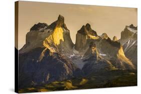 Cordillera Del Paine. Granite Monoliths. Torres Del Paine NP. Chile-Tom Norring-Stretched Canvas