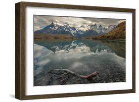 Cordillera Del Paine. Granite Monoliths. Torres Del Paine NP. Chile-Tom Norring-Framed Photographic Print