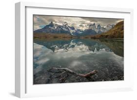 Cordillera Del Paine. Granite Monoliths. Torres Del Paine NP. Chile-Tom Norring-Framed Photographic Print