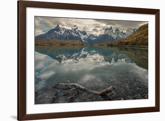 Cordillera Del Paine. Granite Monoliths. Torres Del Paine NP. Chile-Tom Norring-Framed Photographic Print