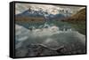 Cordillera Del Paine. Granite Monoliths. Torres Del Paine NP. Chile-Tom Norring-Framed Stretched Canvas