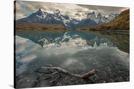 Cordillera Del Paine. Granite Monoliths. Torres Del Paine NP. Chile-Tom Norring-Stretched Canvas