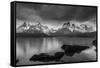 Cordillera Del Paine. Granite Monoliths. Torres Del Paine NP. Chile-Tom Norring-Framed Stretched Canvas