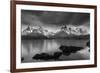 Cordillera Del Paine. Granite Monoliths. Torres Del Paine NP. Chile-Tom Norring-Framed Photographic Print