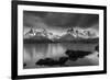 Cordillera Del Paine. Granite Monoliths. Torres Del Paine NP. Chile-Tom Norring-Framed Photographic Print