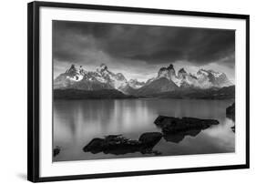 Cordillera Del Paine. Granite Monoliths. Torres Del Paine NP. Chile-Tom Norring-Framed Photographic Print