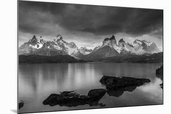 Cordillera Del Paine. Granite Monoliths. Torres Del Paine NP. Chile-Tom Norring-Mounted Photographic Print